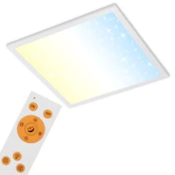 STERNENHIMMEL LED Panel, 29,5 Cm, 1800 LUMEN, 18 WATT, Weiß