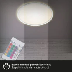 SLIM LED Panel, Ø 42 Cm, 2700 LUMEN, 22 WATT, Weiß -Briloner Store 09fd9fb131c1be0175d90fec751a26f4