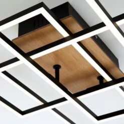 LED CCT Frame 104 Cm 2x19W 2500lm Schwarz -Briloner Store 100508c7e526efdb041ee6b579dff402