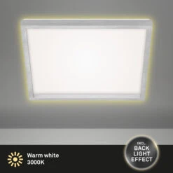 LED Panel, 42,2 Cm, 3000 LUMEN, 22 WATT, Alu -Briloner Store 15f281a9e82f6b9e56788960f975a40d