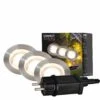 CONNECT TO SHINE Starterset Tilia Mit 3er Set LED Bodeneinbaustrahler, IP67