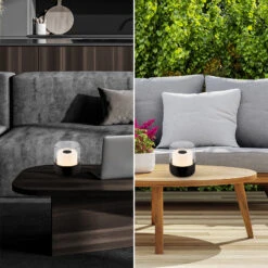 LED Akku-Tischleuchte, 10 Cm, 2W, 150lm Schwarz -Briloner Store 19153450f46f9663e31035692ce2bff4