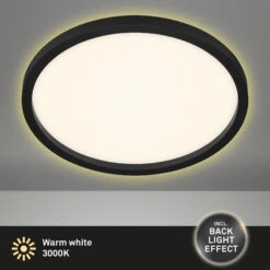 LED Panel, Ø 42,5 Cm, 3000 LUMEN, 22 WATT, Schwarz 8 LED Panel, Ø 42,5 Cm, 3000 LUMEN, 22 WATT, Schwarz -Briloner Store 1ae7ab400483e20dbce59c30d93bef9f