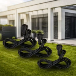 CONNECT TO SHINE 3er Set Kabelverlängerungen, Je 2m, IP67 -Briloner Store 1cafb111b7521fb11adbc730b2841a37