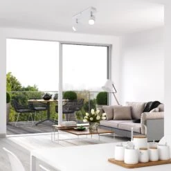 Briloner Run Deckenstrahler, Schwenkbar, 2-flammig, GU10 Fassung, Weiß -Briloner Store 1f92d471c31efa2a03f48d0cb6017a26