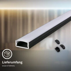 Pimp Your Stripe LED Strip 2m, CCT Mit FB + Alu-Profil Schwarz 18 Pimp Your Stripe LED Strip 2m, CCT Mit FB + Alu-Profil Schwarz -Briloner Store 20fbbf7cb561814a4c3b477747c77036