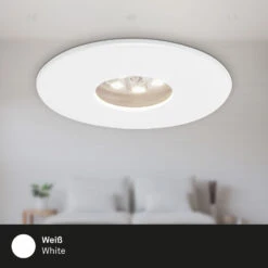 3er Set LED Einbauleuchte, Ø 4,5 , 1,8 W, Weiß 9 3er Set LED Einbauleuchte, Ø 4,5 , 1,8 W, Weiß -Briloner Store 23c20243bf62c21b27d0e77978c47215