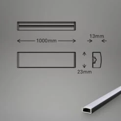 Pimp Your Stripe LED Strip 2m, CCT Mit FB + Alu-Profil Schwarz 19 Pimp Your Stripe LED Strip 2m, CCT Mit FB + Alu-Profil Schwarz -Briloner Store 2434193f85acdf96ee36b7e39b3eec16