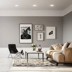 3er Set LED Einbauleuchte, 6,5 Cm, 3,6W, 350lm Chrom-matt -Briloner Store 2a9322aaad7e9f7286141475ffcab7a4