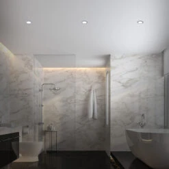 RGB-CCT LED Einbauleuchten-Set, Ø9,2 Cm, 3x LED, 4,8 W, 450 Lm, Chrom-matt -Briloner Store 305c79bda69e088e234c24caa96a8319