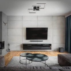 LED Deckenleuchte, 76,3 Cm, 30 W, Schwarz -Briloner Store 33cfd1b87e737bf5c31166d8c1173ae1