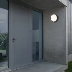 LED Außenleuchte Ø 22 Cm 18W 1500lm Schwarz -Briloner Store 3a1b344334e10e1d28e1a7437a699cc8