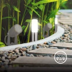 CONNECT TO SHINE Starterset Junca Mit 3er Set LED Wegeleuchten, IP44 -Briloner Store 3e04fab05be39ee375c598974d7d83a7
