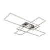 CCT LED Deckenleuchte, 104 Cm, 50 W, Chrom