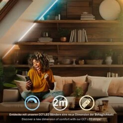 Pimp Your Stripe LED Strip 2m, CCT Mit FB + Alu-Profil Schwarz 15 Pimp Your Stripe LED Strip 2m, CCT Mit FB + Alu-Profil Schwarz -Briloner Store 3f3988361024d53c8bef8584cf687247