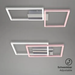 LED CCT Frame 50 Cm 2x15W 1650lm Chrom -Briloner Store 46b3df38ce7a54f3ae1b50e66e20dfdd