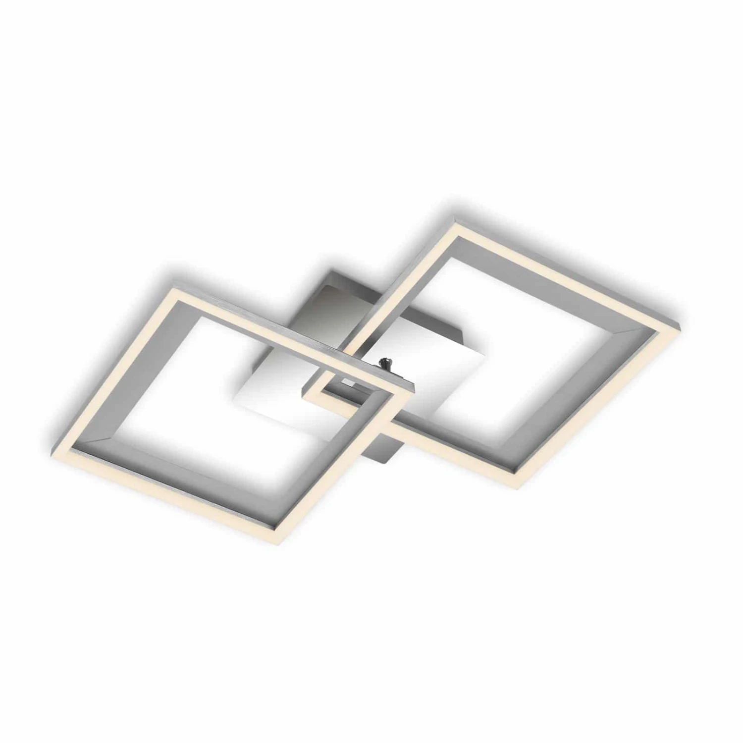 LED Deckenleuchte, 44 Cm, LED-Platine, 22 W, 950 Lm, Alu-chrom 1 LED Deckenleuchte, 44 Cm, LED-Platine, 22 W, 950 Lm, Alu-chrom