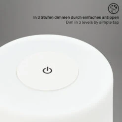 LED Akku-Tischleuchte 35 Cm 4 Watt 300lm Weiß 11 LED Akku-Tischleuchte 35 Cm 4 Watt 300lm Weiß -Briloner Store 4846b30d5ec2346df814133bb3c4bf77