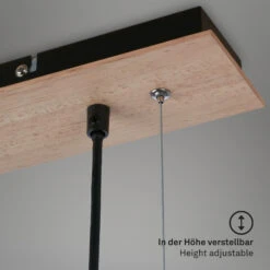 Pendelleuchte, 120 Cm, 3x E14, Max. 10W, Smoke-holz -Briloner Store 4ac320ed9ac61360604120c9dc537165