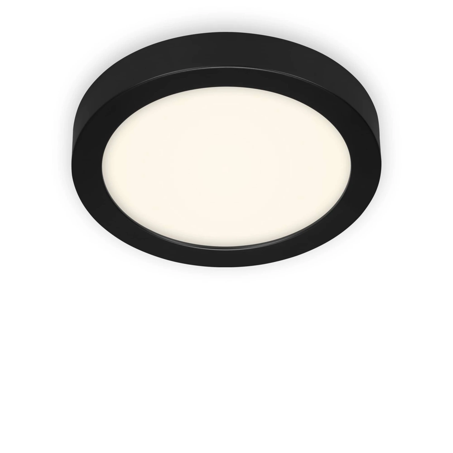 LED Deckenleuchte, Ø 22,5 Cm, 16,5 W, Schwarz 1 LED Deckenleuchte, Ø 22,5 Cm, 16,5 W, Schwarz