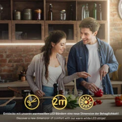 Pimp Your Stripe LED Strip 2m Mit Schalter + Alu-Profil Silber -Briloner Store 4eb2e4afe3097a2b70fe56907c955032