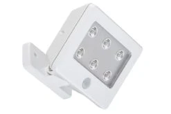 Sensor LED Außenleuchte 12 Cm 6x0,06W 7lm Weiß