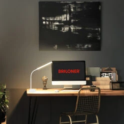 LED Tischleuchte, 37 Cm, Memory, 6W, 600lm Weiß -Briloner Store 571b4d7523f13178bb6d3597834b4628