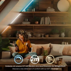 Pimp Your Stripe LED Strip 2m, Smart CCT + Alu-Profil Schwarz 16 Pimp Your Stripe LED Strip 2m, Smart CCT + Alu-Profil Schwarz -Briloner Store 58c27da0d7d0b18281d6c075023ebda4