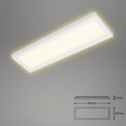 LED Panel, 58,2 Cm, 3000 LUMEN, 22 WATT, Weiß -Briloner Store 5c37ad51c32ee4743ffccf68f37e7cd2