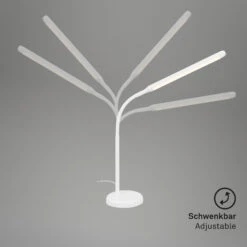 LED Tischleuchte, 37 Cm, Memory, 6W, 600lm Weiß -Briloner Store 5d2318fa2a95b38a3f09b87096ff5d32
