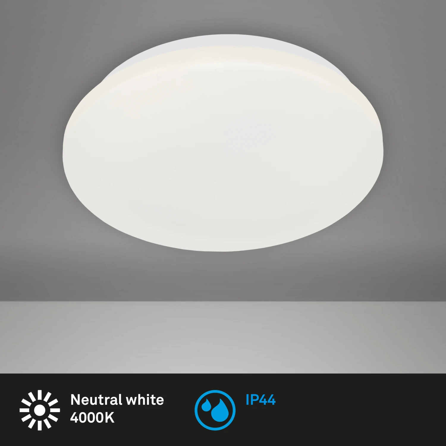 LED Deckenleuchte, Ø 22 Cm, 10 W, Weiß 5 LED Deckenleuchte, Ø 22 Cm, 10 W, Weiß – Bild 5