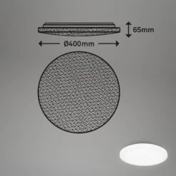 LED Deckenleuchte 6,3 Cm 24 Watt 2600lm Weiß -Briloner Store 5dd33252d39f96a50b8d7f73f5c1c377