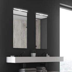 LED Spiegelleuchte 60 Cm 8 W 1040lm Chrom -Briloner Store 5ea9827c97c004e1a0294b82dc99f2c7