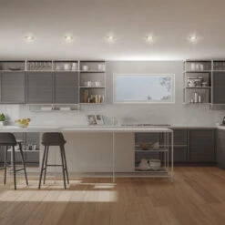 5er Set LED Einbauleuchte, Ø 8,6 Cm, 5 W, Nickel -Briloner Store 5er set led einbauleuchte nickel 89b0e16a00c4aae83a9307f1505f80ae