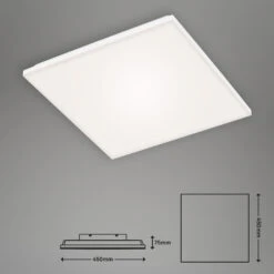FRAMELESS LED Panel, 45 Cm, 2800 LUMEN, 24 WATT, Weiß -Briloner Store 612c3aa7a6db5de9ca211398303beb26