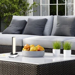 LED Akku-Tischleuchte, 30 Cm, Memory, 7W, 700lm Schwarz -Briloner Store 62c11f297a84e575875af7674a0af8d2