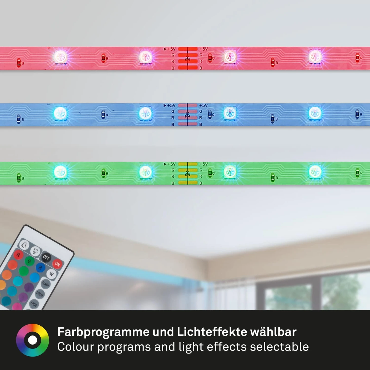 LED Streifen, 400 Cm, USB, 6W, Weiß 7 LED Streifen, 400 Cm, USB, 6W, Weiß – Bild 7