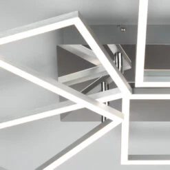 LED CCT Frame 110 Cm 2x15W 1600lm Chrom -Briloner Store 693a4db4072fe96a9c857295bf193180