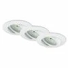 3er Set LED Einbauleuchte, Ø 8,2 Cm, 5,5 W, Weiß