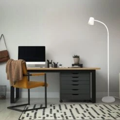 Stehleuchte, 127,5 Cm, 1x GU10, Max. 9W, Weiß -Briloner Store 6aa1ff0c1112192b8f0c28a4a04c7a38