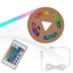 LED Streifen, 400 Cm, USB, 6W, Weiß