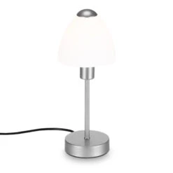 Tischleuchte, 32 Cm, Max. 25 W, Silber