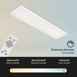 CCT LED Panel, 119,5 Cm, 38 W, Weiß -Briloner Store 7473afba6731aeb24f75e62bc555da93