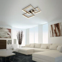 CCT LED Deckenleuchte, 75,2 Cm, 40 W, 5100 Lm, Gold-Braun -Briloner Store 7bb7ac12d10d5d444d64534d3a37c774