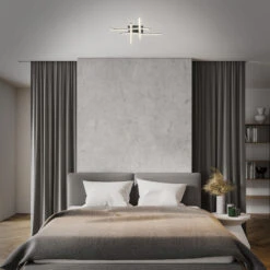 LED Wand- Und Deckenleuchte, 47,5 Cm, LED-Platine, 14,4 W, 350 Lm, Schwarz -Briloner Store 7e517b972143e78b12a01415fd5ea458