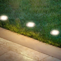 CONNECT TO SHINE Starterset Padouk Mit 3er Set LED Bodeneinbaustrahler, IP67 -Briloner Store 80b83db96dd732479a79b84c81c0ced8