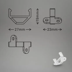 Pimp Your Stripe 4er Set Eckadapter, Für Aluprofile, Transparent -Briloner Store 8245d49f15b82eba2d3ebd31a109175e