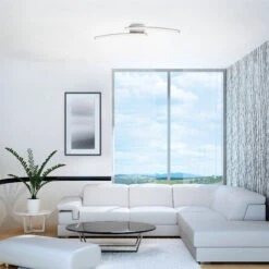 LED Deckenleuchte 78 Cm 2x18W 1400lm Aluminium -Briloner Store 833cf3de6ce8a4e0aa3918a4ca9dd6b2