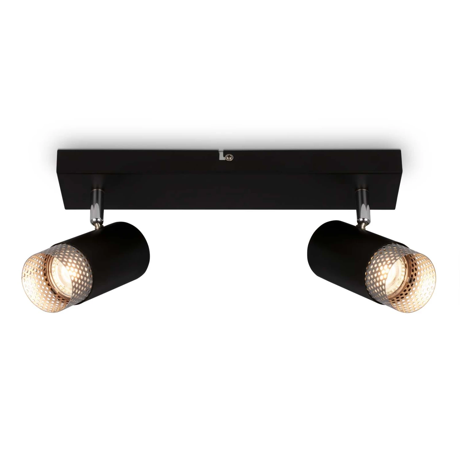 Briloner Plek Wandleuchte, Schwenkbar, Drahtapplikation, 2-flammig 1 Briloner Plek Wandleuchte, Schwenkbar, Drahtapplikation, 2-flammig