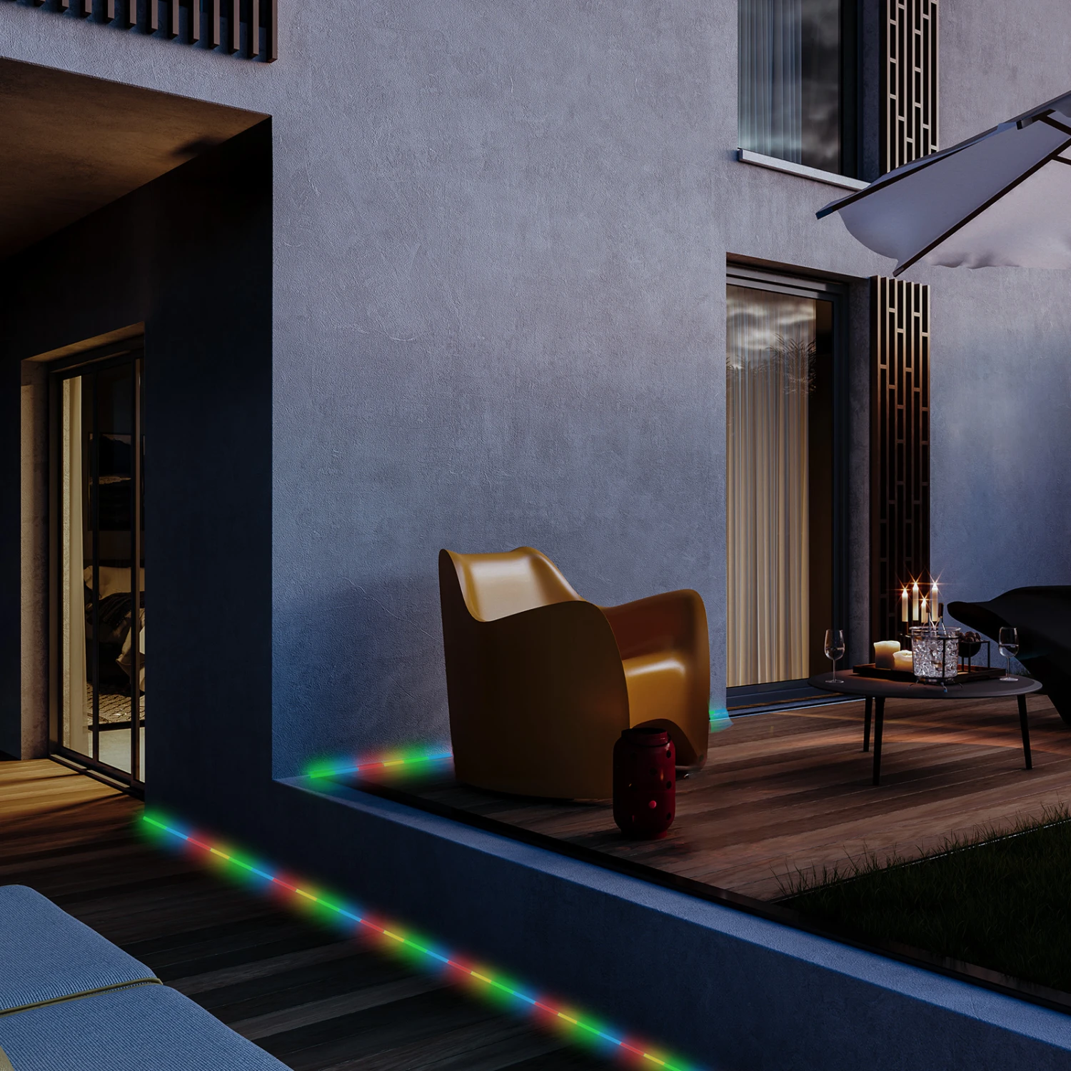 RGB LED Streifen, 1000 Cm, Transparent 4 RGB LED Streifen, 1000 Cm, Transparent – Bild 4